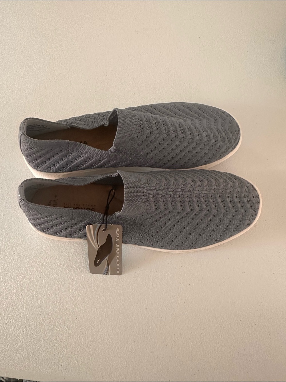 Sonoma Gray Slip-On Knit Sneakers - Picture 3 of 6